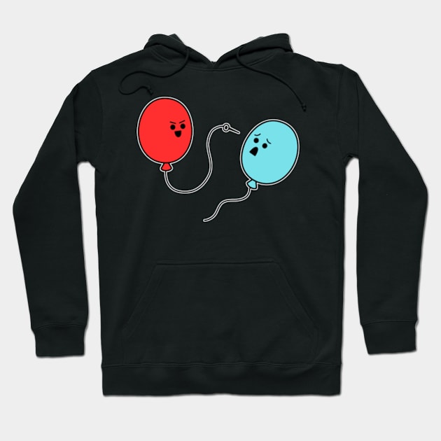 Murder balloon Hoodie by sungraphica